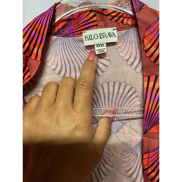 Elegant Pink Feather-Trimmed Robe - Picture 3 of 12